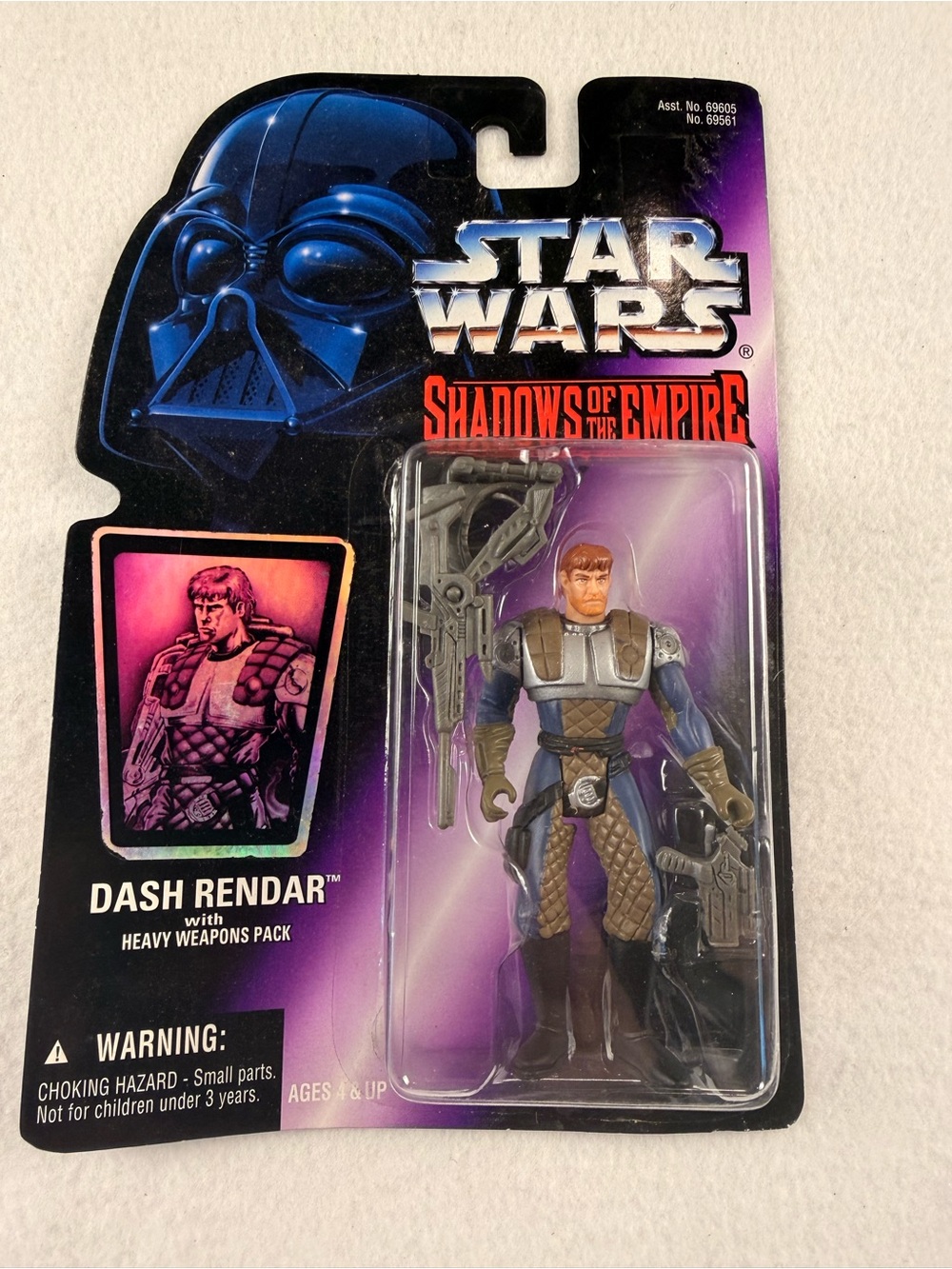 Star Wars Dash Rendar Action Figure - Blue, Brown & Silver